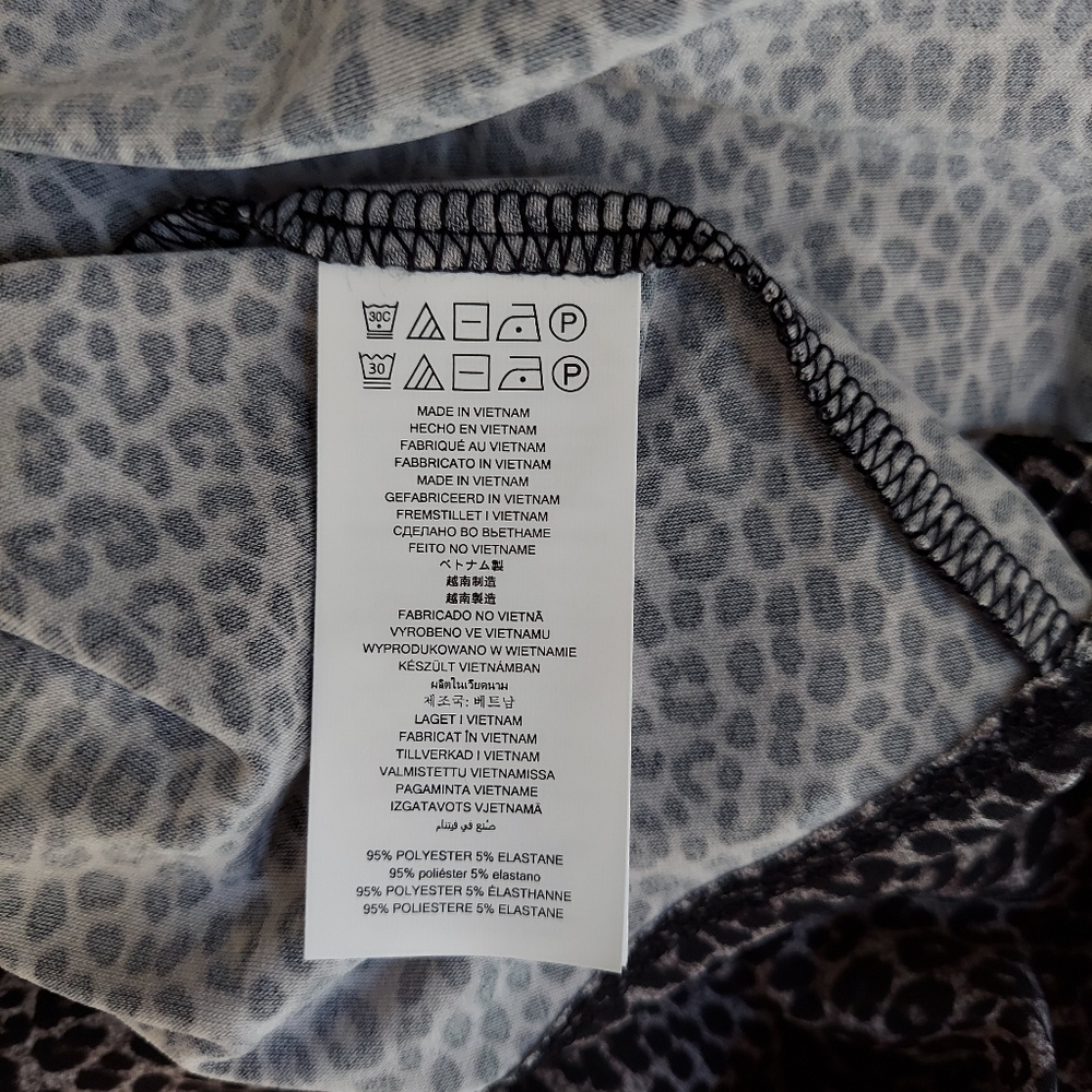 Michael Kors Cheetah Gunmetal Dress - Picture 8 of 9